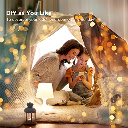 Homever Smart Fairy Christmas Lights, 33Ft 66Led Waterproof String Lights With Music Mode Remote App Control Rgb Color Changing Timer Usb Powered For Indoor/Outdoor Decoration #TOP5