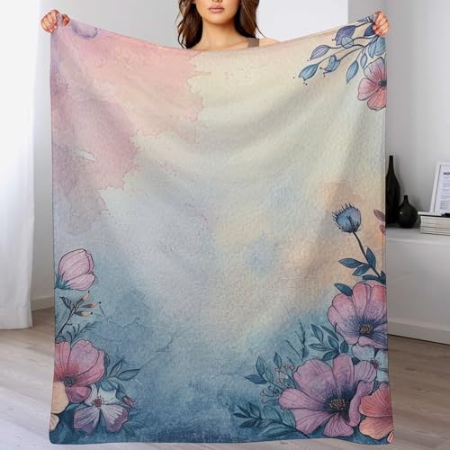 Couverture micro polaire toutes saisons plaid flanelle léger lit canapé