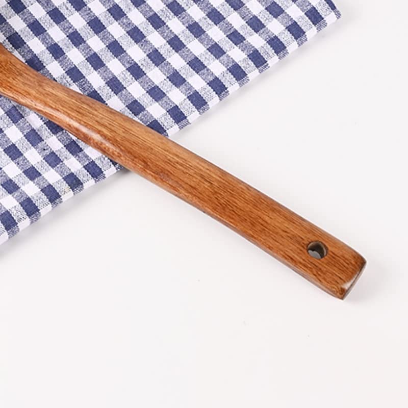 HARAY Cucchiai da minestra Manico Lungo Cucchiai Cucchiai Catering Cooking Miscelazione Sollevamento Cucchiai da Cucina Utensili Forniture da Cucina Cucchiaio da tavola (Size : 6)