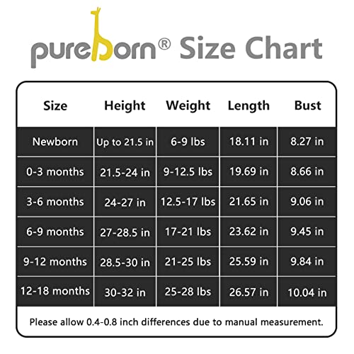 Pureborn Baby Boys Baptism Outfits Long Sleeve Jumpsuit With Bonnet 2 Pcs Spring Fall Cotton Christening Clothing 9-12 Months White #TOP5