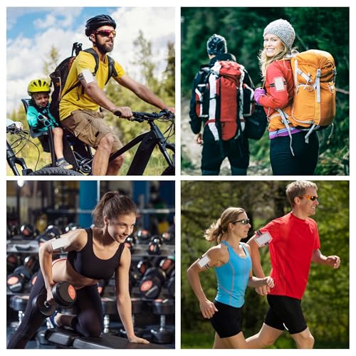 YHNTGB 5 Pcs Arm Badge Holder Armband ID Card Badge Holder Wrist Card Holder High Visibility PVC ID Badge Holder with Reflective Stripe Adjustable Strap for Ski Pass Work Pass,Black