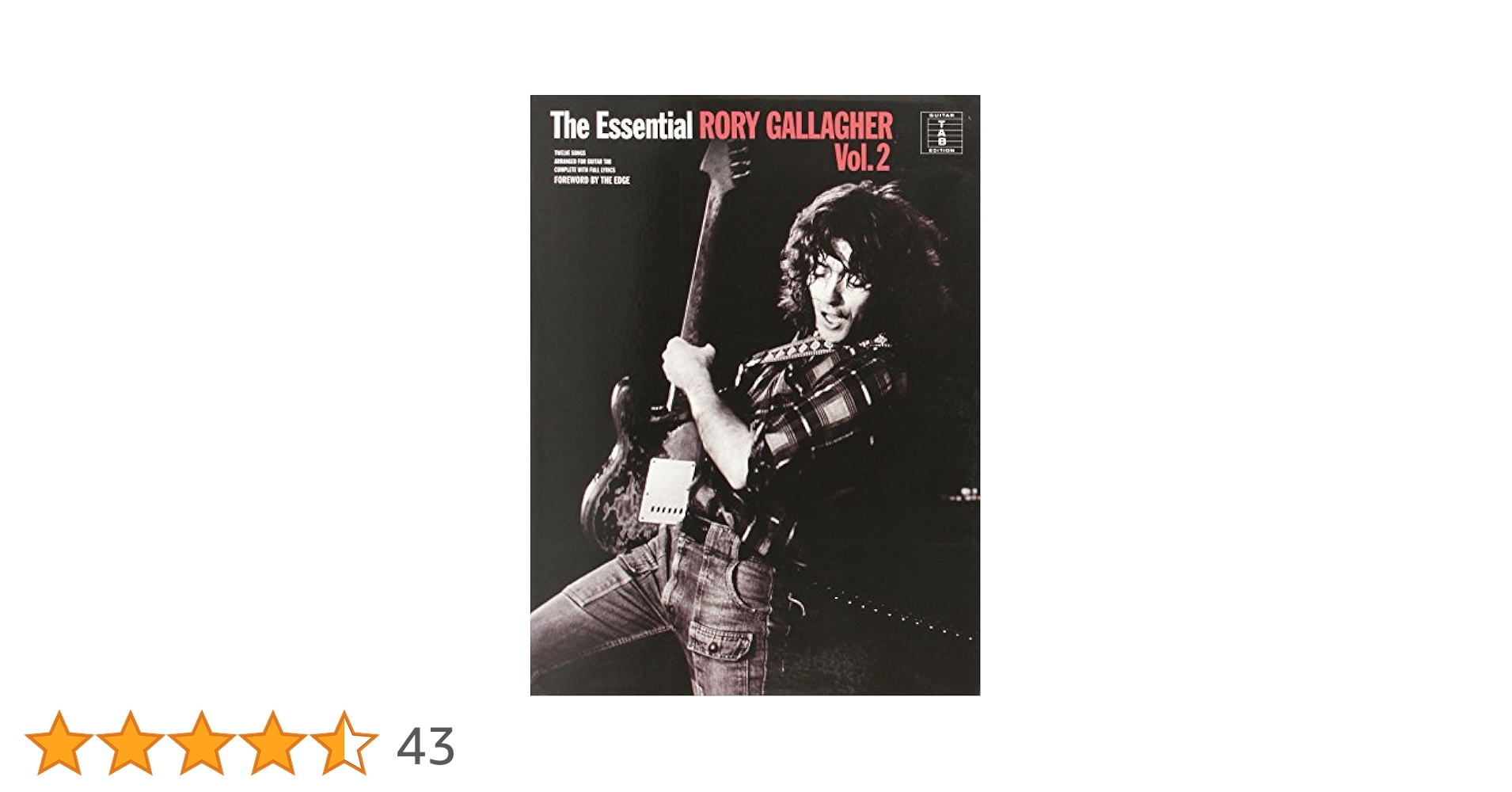 rory gallagher ロリーギャラガー　ギタースコア rory gallagher ロリーギャラガー ギタースコア ロリー