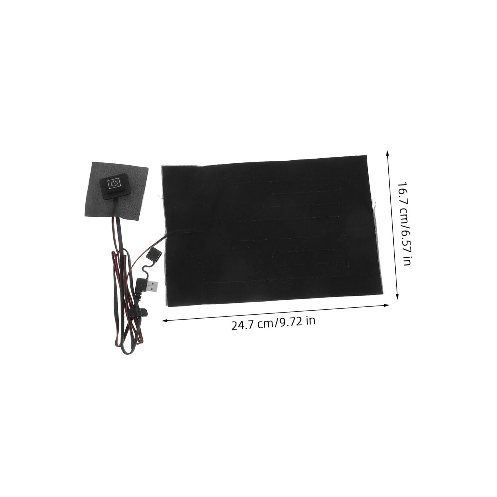 Sosoport Reptile Heat Mat 3 Heat Levels Waterproof Under Tank Heater for Lizards Snakes Amphibians