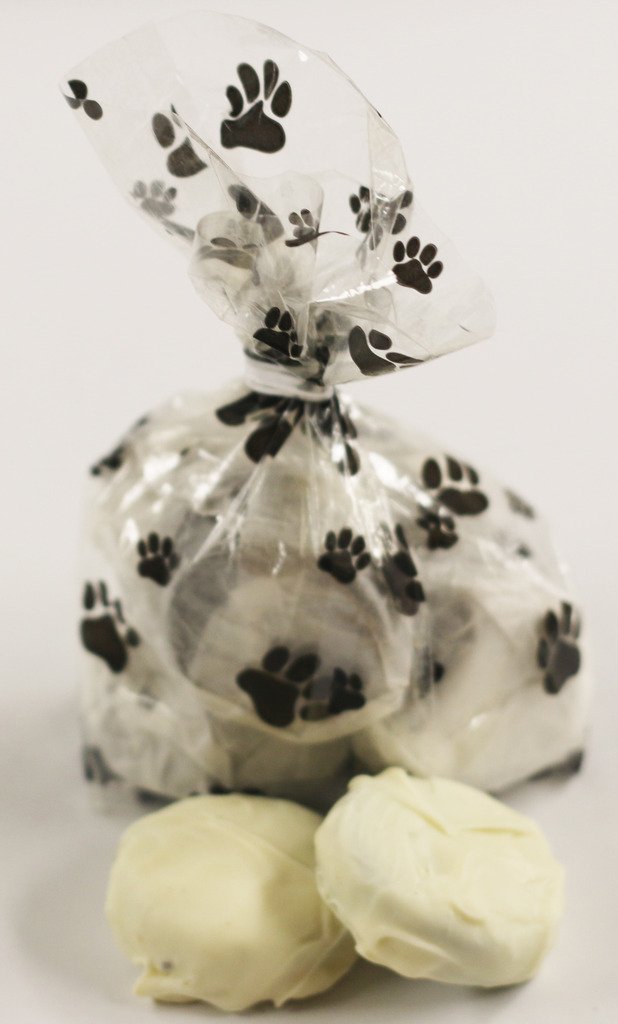 White Chocolate Covered Lemon Oreos in a 8 oz. Coffee Break Bag