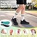 Women's Orthopedic Arch Support Diabetic Wide Sneakers: Comfort Flexible Neuropathy Heel Spurs Plantar Fasciitis Fashion Sneakers, LightWeight Foot Pain Relief Outdoor Walking Shoes Black Size 6