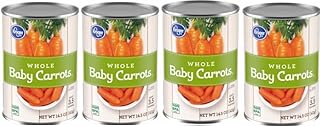 Whole Baby Carrots (Pack Of 4 Cans)14.5 oz