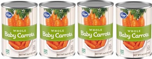 Whole Baby Carrots (Pack Of 4 Cans)14.5 oz