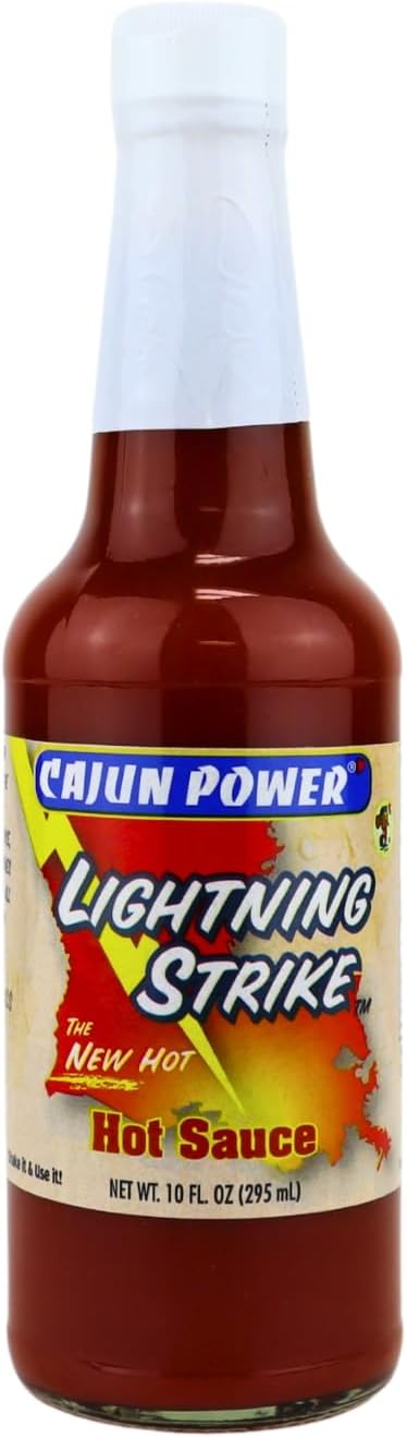 Louisiana Lightning Strike Hot Sauce 10oz