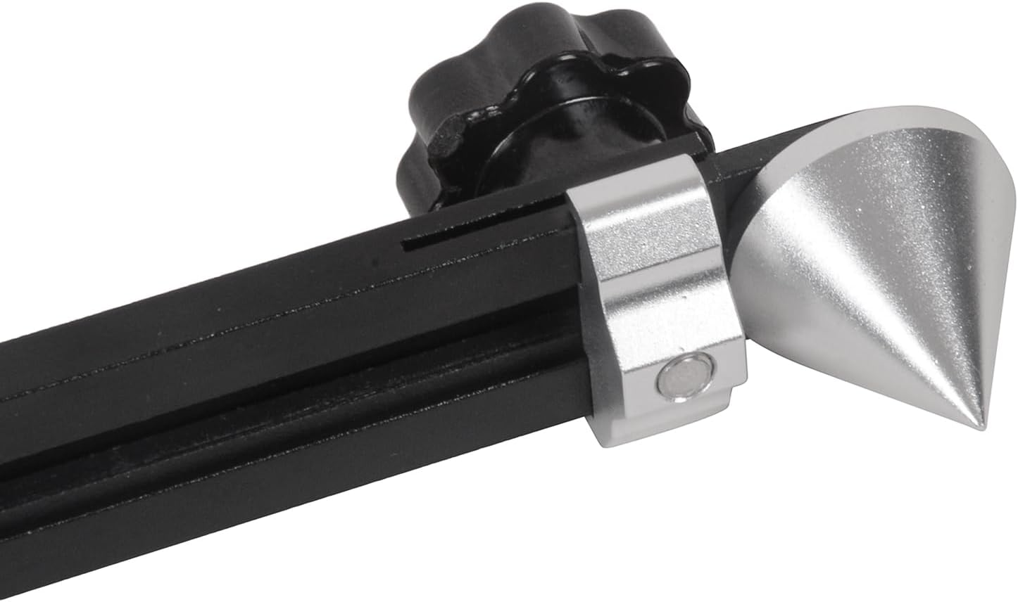 Sliding Sag Scale Tool, Aluminum Dirt Bike Rear Shock Sag Setting Tool, Motorcycle Suspension Adjustment Gauge for Accurate Sag Measurement