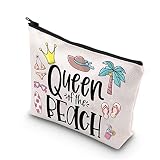 TSOTMO Beach Lover Gift Queen Of The Beach Summer Beach Trip Gift for Women Girls Beach Survival Kit