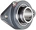 Browning VF2S-231 Normal-Duty Flange Unit, 2 Bolt, Setscrew Lock, Regreasable, Contact and Flinger Seal, Cast Iron, Inch, 1-15/16" Bore, 6-3/16" Bolt Hole Spacing Width, 7-7/16" Overall Width