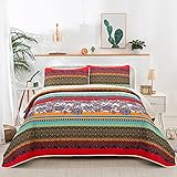 colchas king size walmart 🌹Colcha bohemia 🌹Fácil cuidado: lavar a máquina en frío en ciclo suave, secar en secadora a baja temperatura, no usar blanqueador. Secar en secadora a baja temperatura y usar plancha tibia si es necesario.