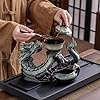 Amazon.com | Ceramic Teapot with Infuser Semi Automatic Tea Set Magic ...