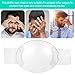 Lnngub 2 Pcs Clear Eye Patch,Eye Shield After Cataract Surgery with Ventilation Hole Breathable Plastic Eye Shield After Lasik Surgery Cataract Recovery