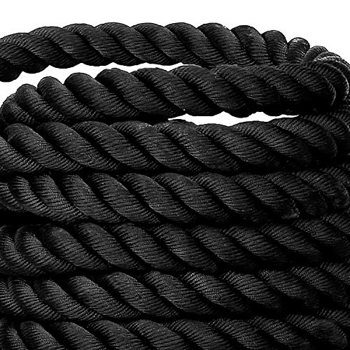 CCLIFE Battle Ropes Schlachtseil 9m 12m 15m Ø38mm für Fitness