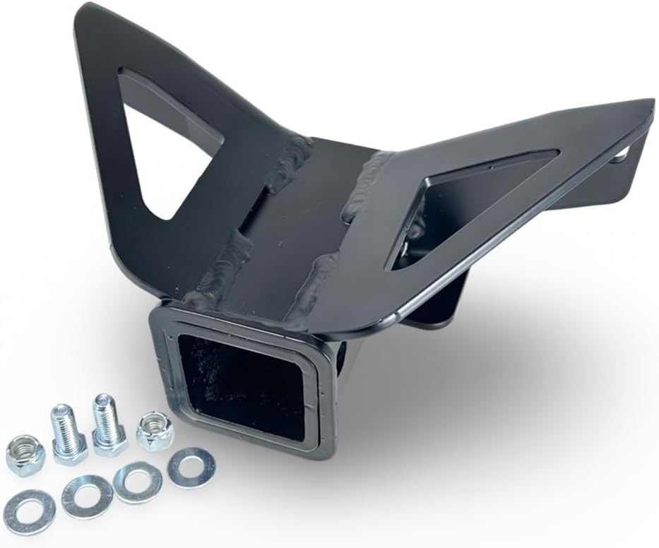 2" Receiver Tow Hitch Replacement for Polaris Sportsman 450 HO 570 (2014–2025) – Bolt-On ATV Trailer Hitch – Includes Hardware – Made in USA