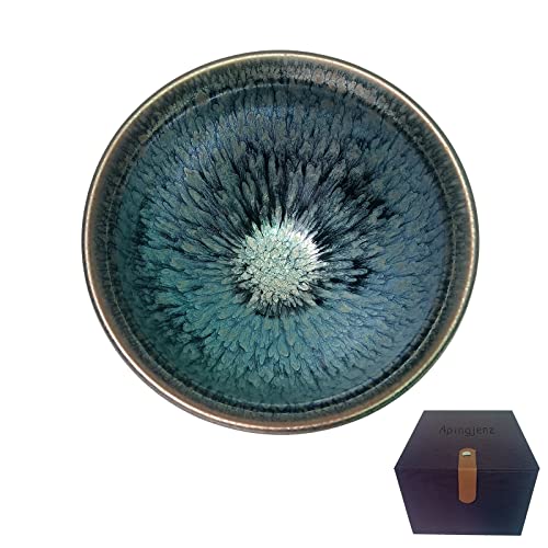Chawan Matcha Bowl, Reactive Glaze