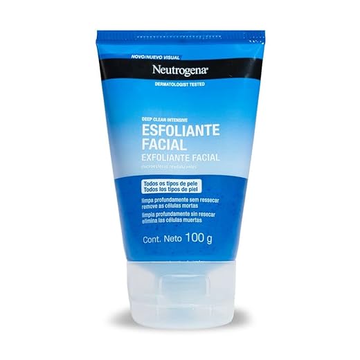 Neutrogena Gel Esfoliante Facial Deep Clean Intensive,100g