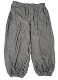 Making Believe Boys Knickers, Black - Size Small 6-8, Tweed