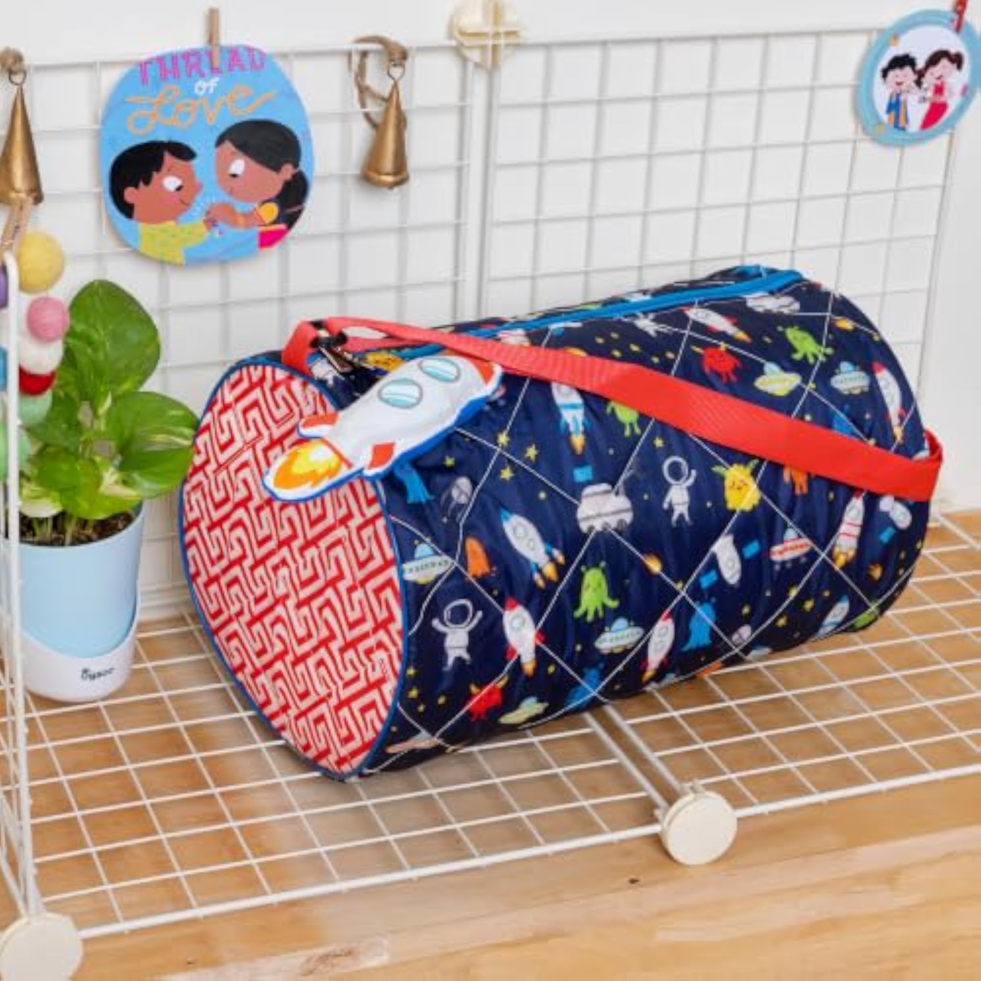 Personalized Kids Water-Resistant Duffle Bag