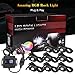 Niking Auto 8 Pods RGB LED Rock Light Kits with Bluetooth Controller Waterproof Multicolor Neon LED Lights Underglow Trail Rig Lights for Trucks SUV ATV UTV Boat Motorcycle Off Road