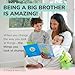 Tickle & Main Big Brother Gift Set with Dinosaur Plush & Storybook - Green Cotton Plush, 7
