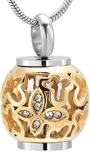 Preisvergleich Produktbild Feuerbestattung Schmuck Urne Anhänger Urne Halskette Laterne Feuerbestattung