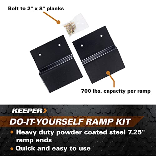 Kit de Rampas Do It Yourself Keeper Negro miniatura 3
