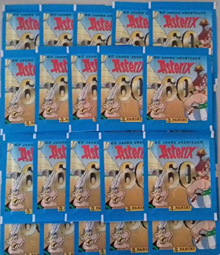 Preisvergleich Produktbild Panini 60 Jahre Asterix Abenteuer Sticker 25 Tüten / 125 Sticker