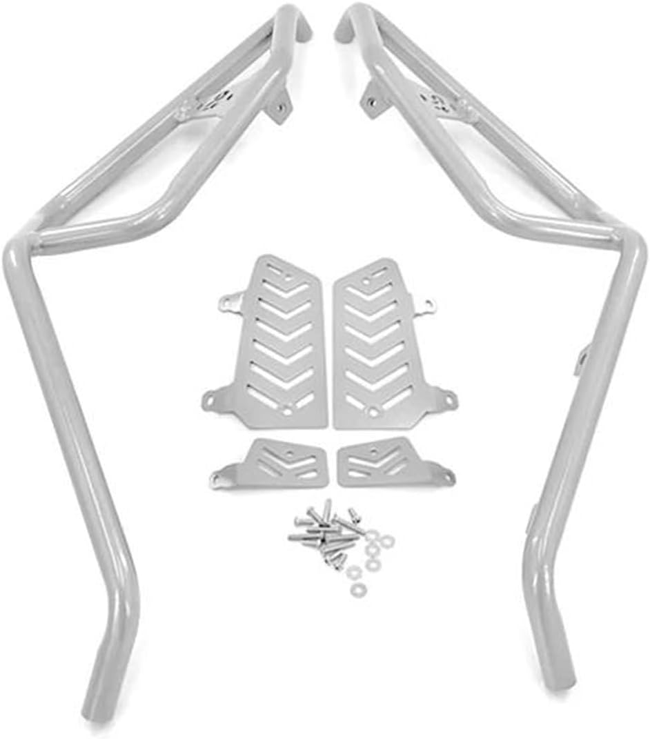 Motorcycle Leg Protection For Aprilia SR-GT 200 SRGT SRGT200 2022 2023 2024 Engine Guard Crash Bar Motorcycle Frame Slider Bumper Protector Accessories(Silver)