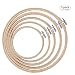 Embroidery Hoops, Bordado Herramienta de Punto Aros de Bordado de Bambú Herramientas...