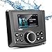 Bluetooth Radio - Waterproof Media Player with Wireless Remote - 4 x 45W Marine Stereo for Boat, Golf Cart, UTV, Spa - Advanced Head Unit Bluetooth - 25ft Range
