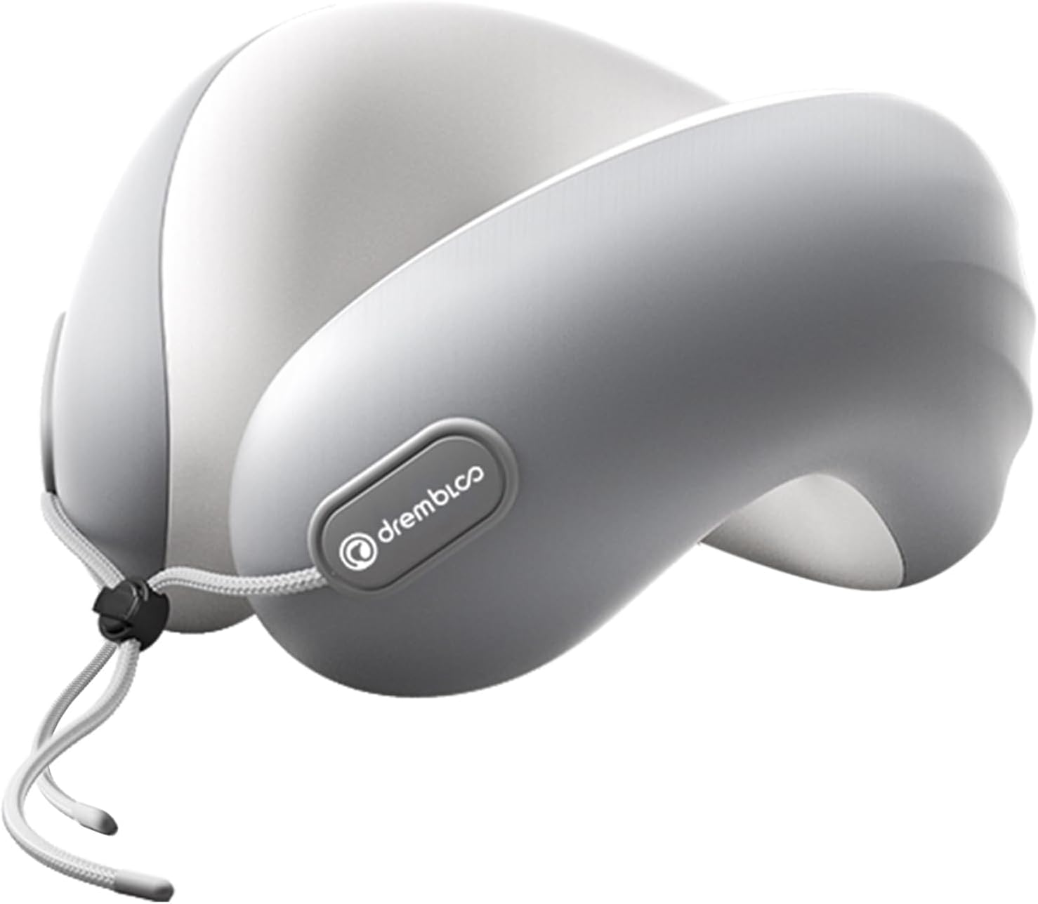 Travel Pillow for Airplane Sleep, 100% Memory Foam Neck Pillow for Deep Sleepers, Ergonomic Design for Air Plane, Car & Office Naps, Gray