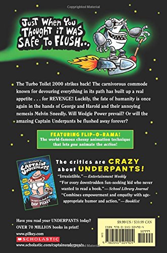 image for Scholastic Captain Underpants and the Tyrannical Retaliation of the Tu