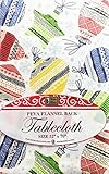 Better Home Ornaments Christmas Festivities Tablecloth Flannel Backed Holiday Decorator (52"x70")