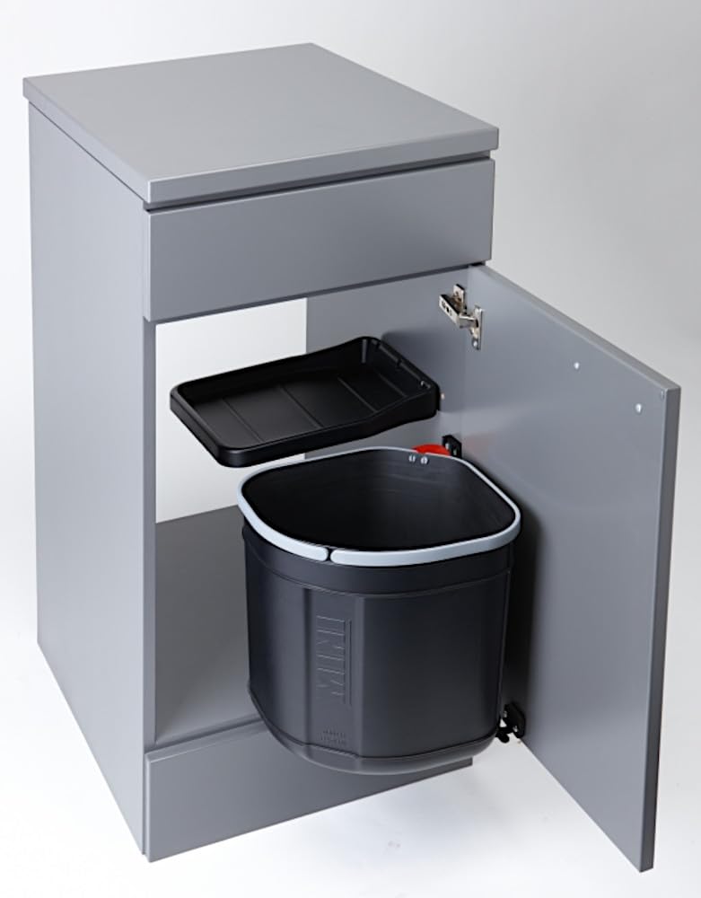 Franke | Poubelle de tri des déchets Sorter Mini (121.0176.518) | Containers : 17.5L | Couleur : Noir