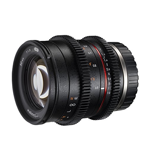 Walimex Pro Objectif 21146 50/1.3 VCSC avec baïonnette pour portrait et faible luminosité