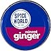 Spice World Minced Ginger – 4oz Ginger Jar with Non-GMO Ingredients, Perfect for Stir Fry, Marinades, & More – Ready-to-Use Seasonings for Cooking Adds Flavor Without Prep or Mess