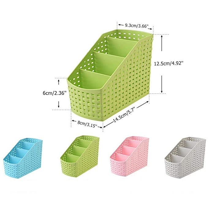 Aryamurti Plastic 4 Section Multi-Purpose Storage Box Organizer Caddy 2