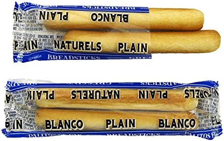 Clown Global Brands Plain Breadsticks, 2- Count Single Serve Packages (Pack of 500)