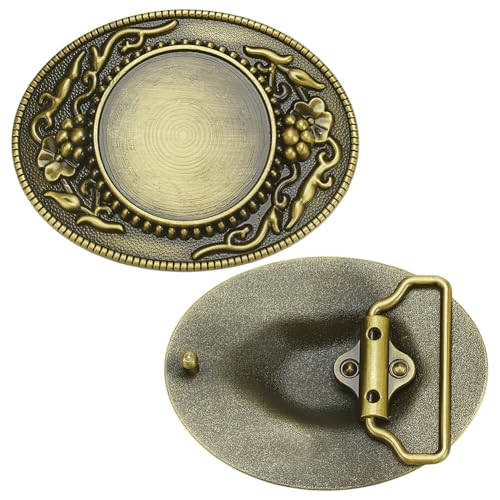 Boucle de ceinture vierge à personnaliser pour un cadeau d'anniversaire rétro unique