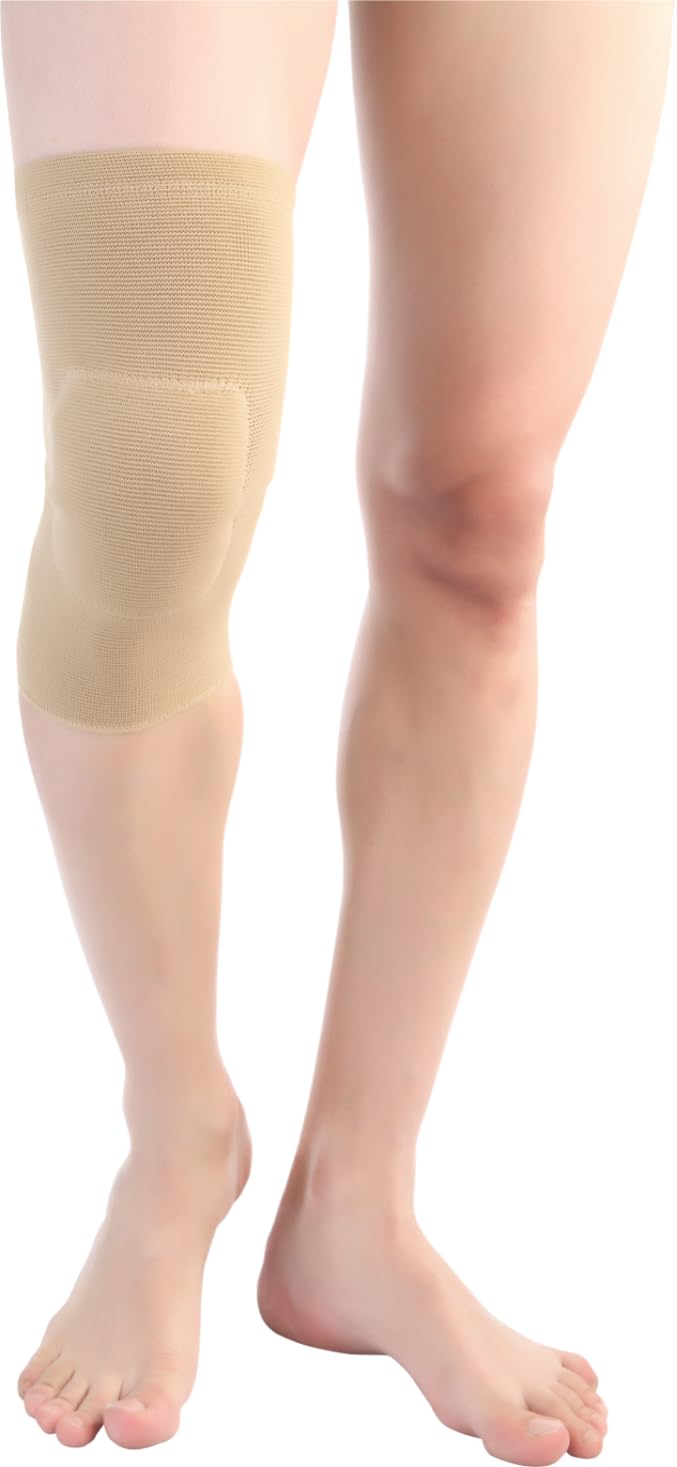 Flamingo Gel Cushion Knee Cap | Knee Support Brace for Arthritis, Pain Relief, Sports | Knee Cap for Men and Women | Beige | XX-Large | 1 Unit (B0CW39H59V) Amazon Price History, Amazon Price Tracker