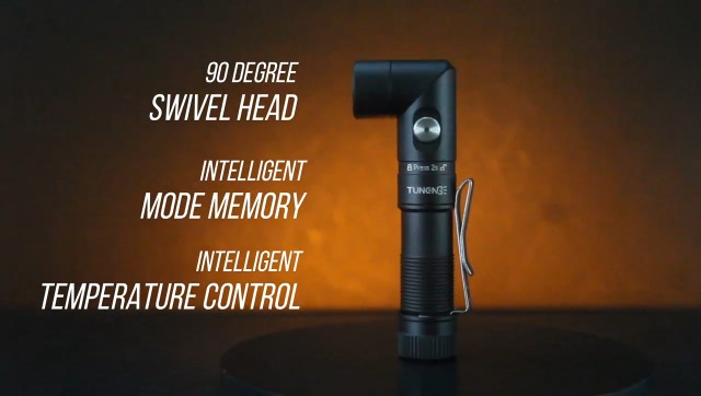 TUNENGE T21X 1400 Lumen Small LED Flashlight Rechargeable, Super