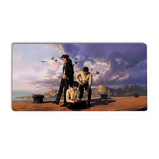 Gifting Domus AOT Desk Mat | Eren Yeager Evolution Design | 11x23 Inch Anime Mouse Pad for Gaming & Study | Smooth Surface, Heat & Water Resistant