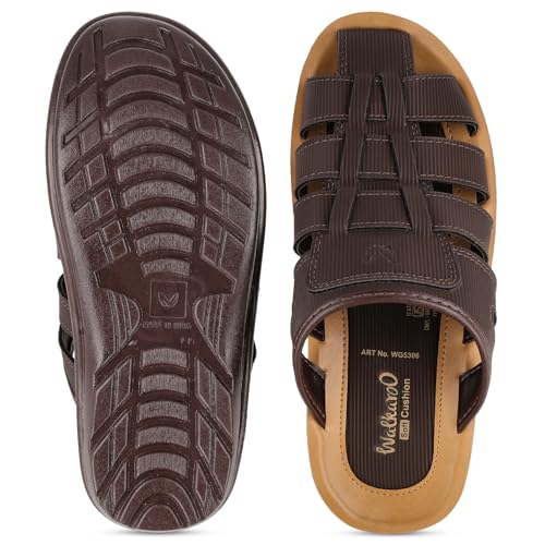 Image of WALKAROO Men's Fashion Sandal with Cushion Insole and Lightweight for Casual Footwear - WG5306