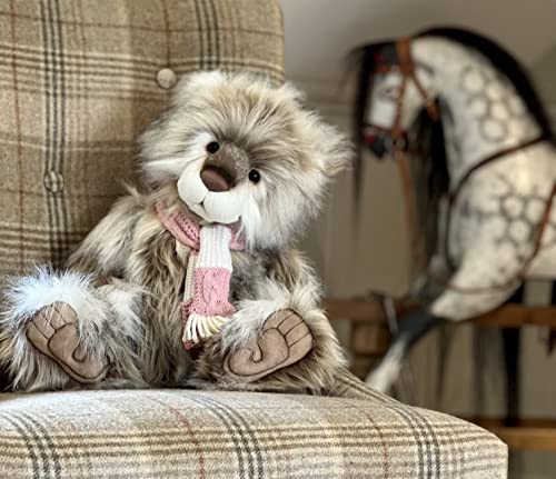Charlie Bears 2022 - Nana | Teddy Bear Plush - Fully Jointed Handmade Collectable Cuddly Soft Toy Gift - 18.5" #TOP1