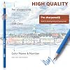 YunQiDeer Colored Pencils for Adult Coloring Books, Soft Core Drawing Sketching Coloring Pencils Set, Art Supplies Kit s for Adults Beginners