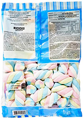 Marshmallow Torção Colorido Fini 250G