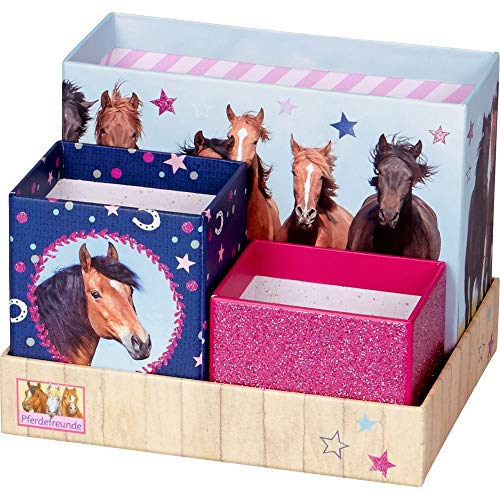 Preisvergleich Produktbild Die Spiegelburg 15750 Schreibtisch-Organizer Pferdefreunde