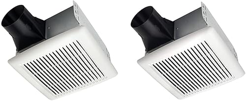 Miniatura 10 de Broan-NuTone A80 InVent Series Ventilador de una velocidad extractor de baño para instalación en el lado de la sala de techo certificado ENERGY STAR